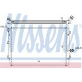 Радиатор охлаждения двигателя NISSENS 65281A