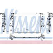 Радиатор охлаждения двигателя NISSENS 65285