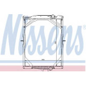 Радиатор охлаждения двигателя NISSENS 65463A