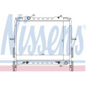 Радиатор охлаждения двигателя NISSENS 66657