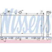 Радиатор охлаждения двигателя NISSENS 66676