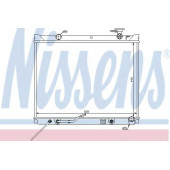 Радиатор охлаждения двигателя NISSENS 66682