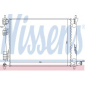 Радиатор охлаждения двигателя NISSENS 66756
