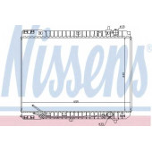 Радиатор охлаждения двигателя NISSENS 66759