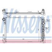 Радиатор охлаждения двигателя NISSENS 67168