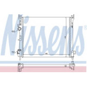 Радиатор охлаждения двигателя NISSENS 67246