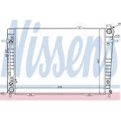Радиатор охлаждения двигателя NISSENS 67486