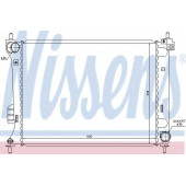 Радиатор охлаждения двигателя NISSENS 67609