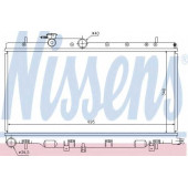 Радиатор охлаждения двигателя NISSENS 67708
