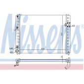 Радиатор охлаждения двигателя NISSENS 68091