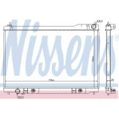 Радиатор охлаждения двигателя NISSENS 68118