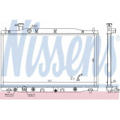 Радиатор охлаждения двигателя NISSENS 681372