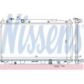 Радиатор охлаждения двигателя NISSENS 68150