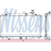 Радиатор охлаждения двигателя NISSENS 68536