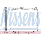 Радиатор охлаждения двигателя NISSENS 68708A