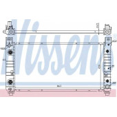 Радиатор охлаждения двигателя NISSENS 69091