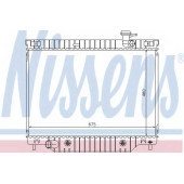 Радиатор охлаждения двигателя NISSENS 69211