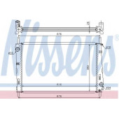 Радиатор охлаждения двигателя NISSENS 69250