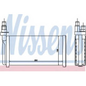 Радиатор отопления салона NISSENS 70011