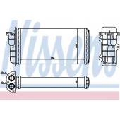 Радиатор отопления салона NISSENS 71441