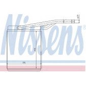 Радиатор отопления салона NISSENS 71747