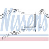 Радиатор отопления салона NISSENS 71773