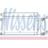 Радиатор отопления салона NISSENS 71926