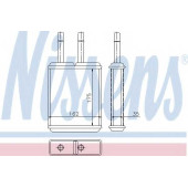 Радиатор отопления салона NISSENS 71957
