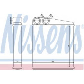 Радиатор отопления салона NISSENS 72206