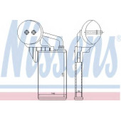 Радиатор отопления салона NISSENS 72207