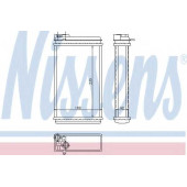 Радиатор отопления салона NISSENS 726461