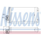 Радиатор отопления салона NISSENS 73255