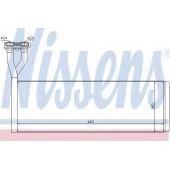 Радиатор отопления салона NISSENS 75005