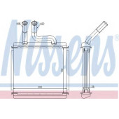 Радиатор отопления салона NISSENS 76507