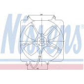 Вентилятор охлаждения двигателя NISSENS 85000