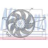 Вентилятор охлаждения двигателя NISSENS 85220