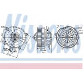 Вентилятор салона NISSENS 87103