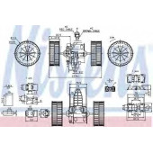 Вентилятор салона NISSENS 87117