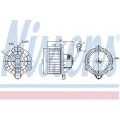 Вентилятор салона NISSENS 87161