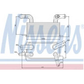 Масляный радиатор АКПП NISSENS 90642