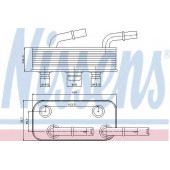 Масляный радиатор АКПП NISSENS 90657