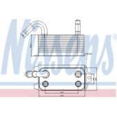 Масляный радиатор АКПП NISSENS 90661