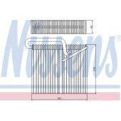 Испаритель кондиционера NISSENS 92190