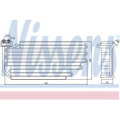 Испаритель кондиционера NISSENS 92290