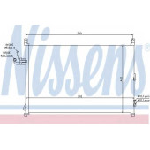 Конденсатор кондиционера NISSENS 940014