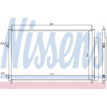 Конденсатор кондиционера NISSENS 940021