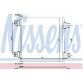 Конденсатор кондиционера NISSENS 940031