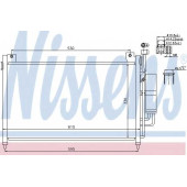 Конденсатор кондиционера NISSENS 940033