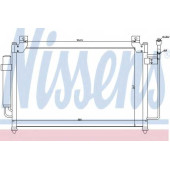 Конденсатор кондиционера NISSENS 940049