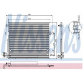 Конденсатор кондиционера NISSENS 940066